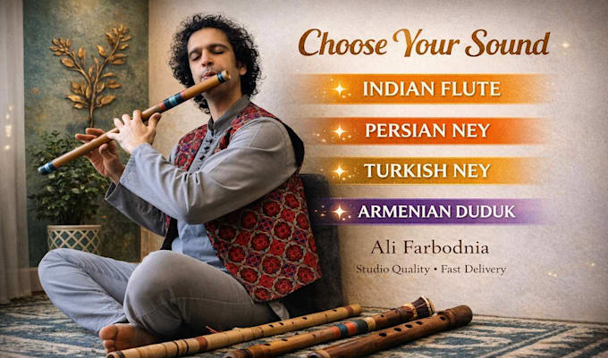 record indian flute persian ney and armenian duduk for you