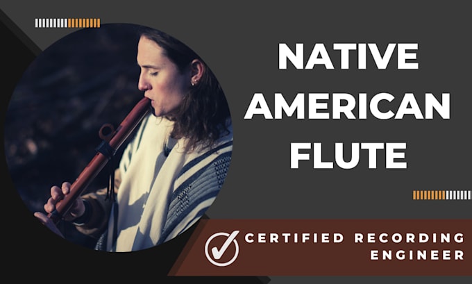 record native american flute for your project