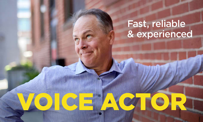 record a funny american male voice over for your radio spot