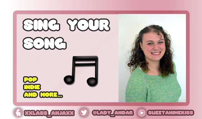 sing vocals for your song