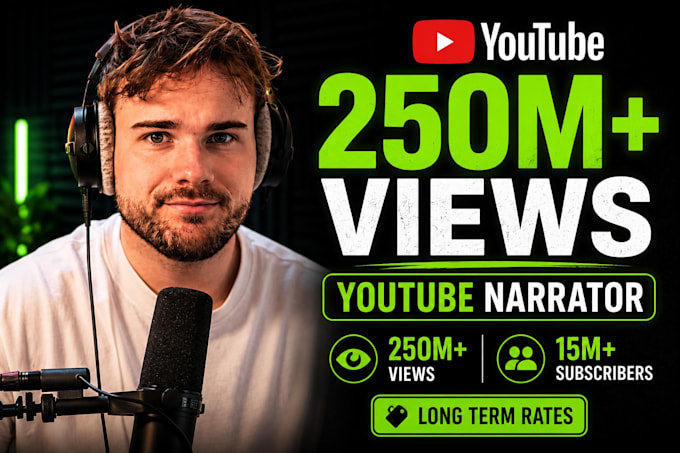be your youtube british voice over