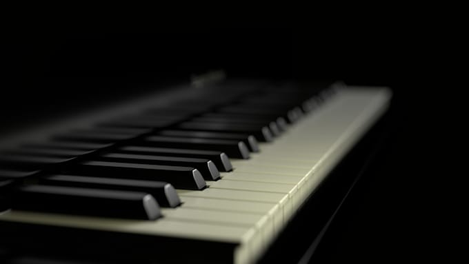 an original piece of piano music
