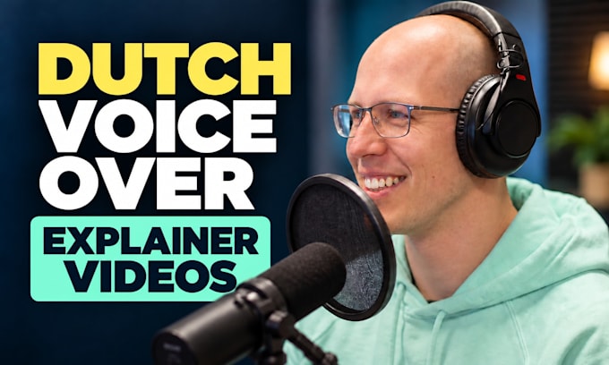 record a clear dutch voice over for your explainer video