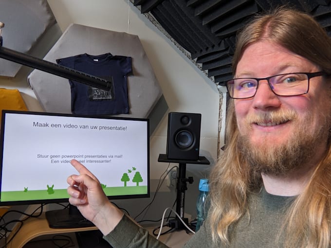 make a video with voiceover from your presentation