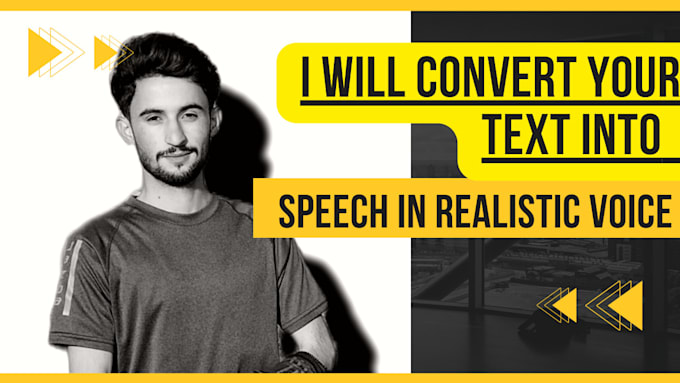 Convert your text into speech by Rafi1223 | Fiverr
