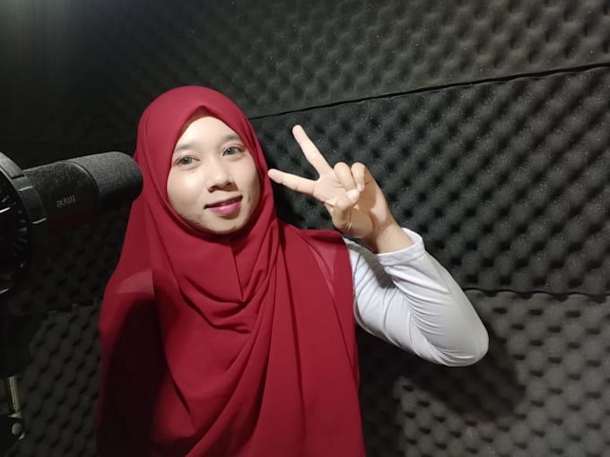 record character kids voice in indonesian