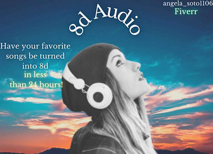 turn your audio to 8d in less than 24 hours