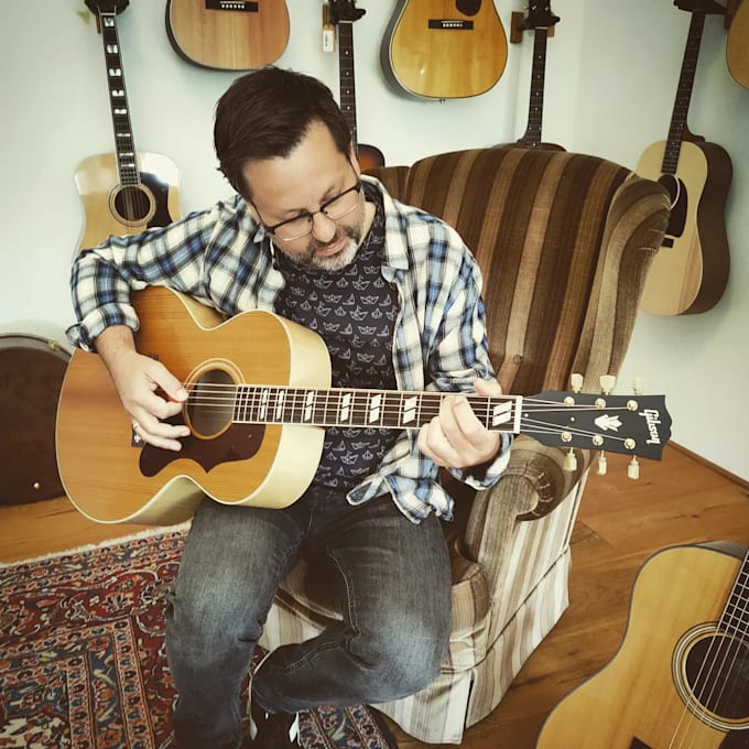 record acoustic guitar for your song