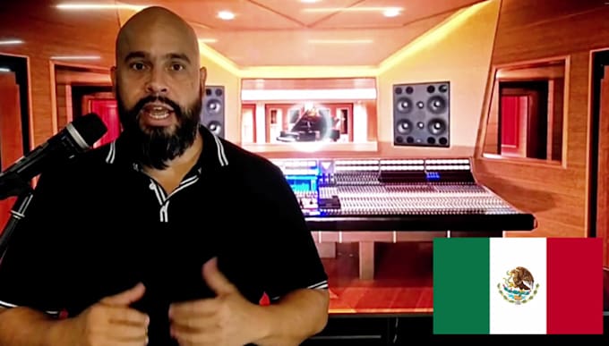 record a professional voiceover in spanish, audio book