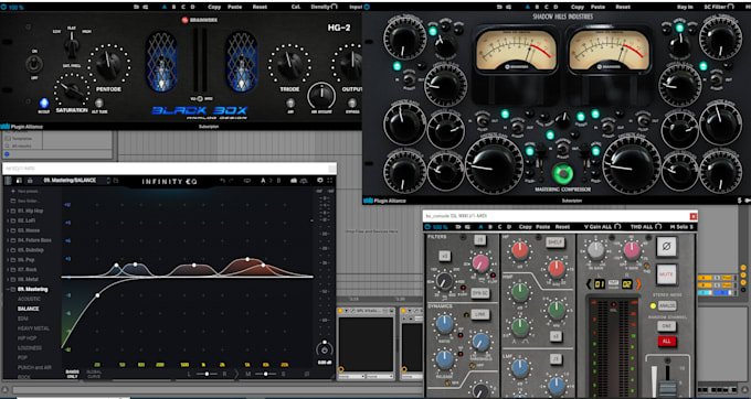 mix and master your track to professional streaming quality