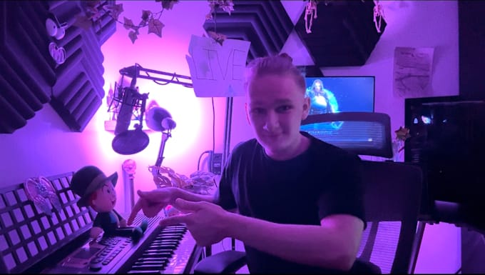 Record an original piano track or song suggestion rendition by ...