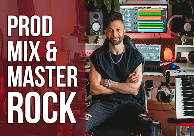 professionally produce, mix and master your pop  rock song