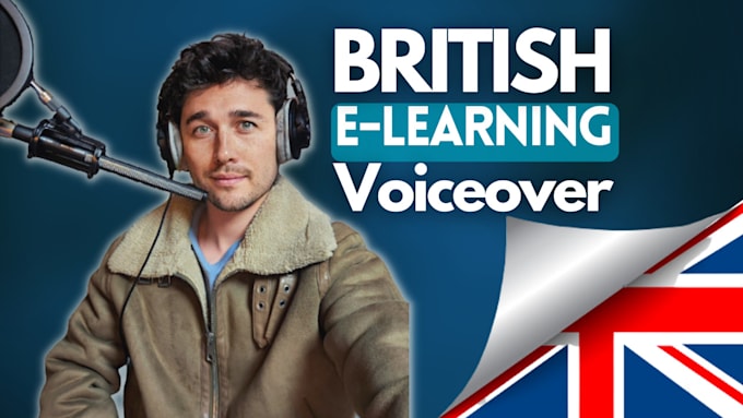 record your elearning, training, explainer voiceover in british english