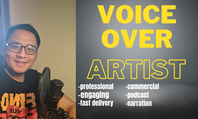 record a professional and casual tagalog voice over