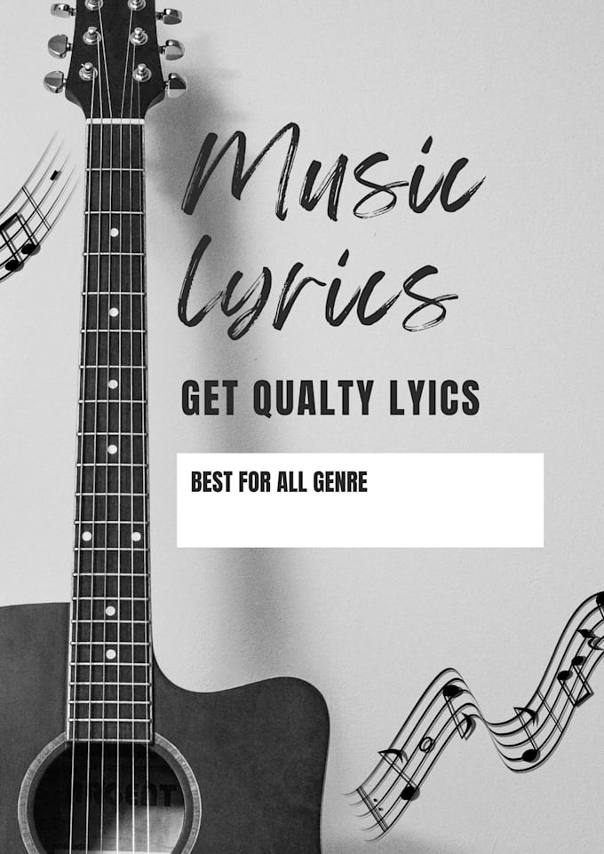 Give you good and quality song lyrics of any genre by Senioralex Fiverr