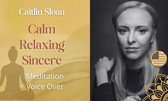be your calm soothing voice over for your meditation or mindfulness practice
