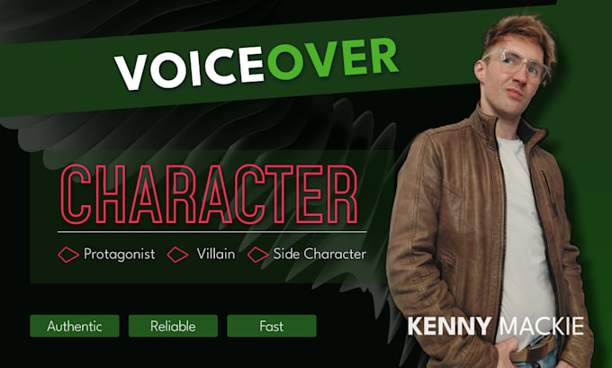 voice act your animation or gaming male character