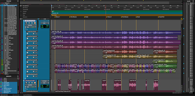 elevate your song by comping your tracks together