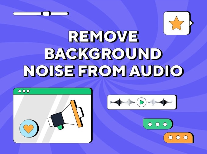 fix your audio and remove noise