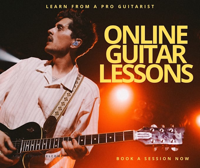 online guitar lessons for intermediate players and above