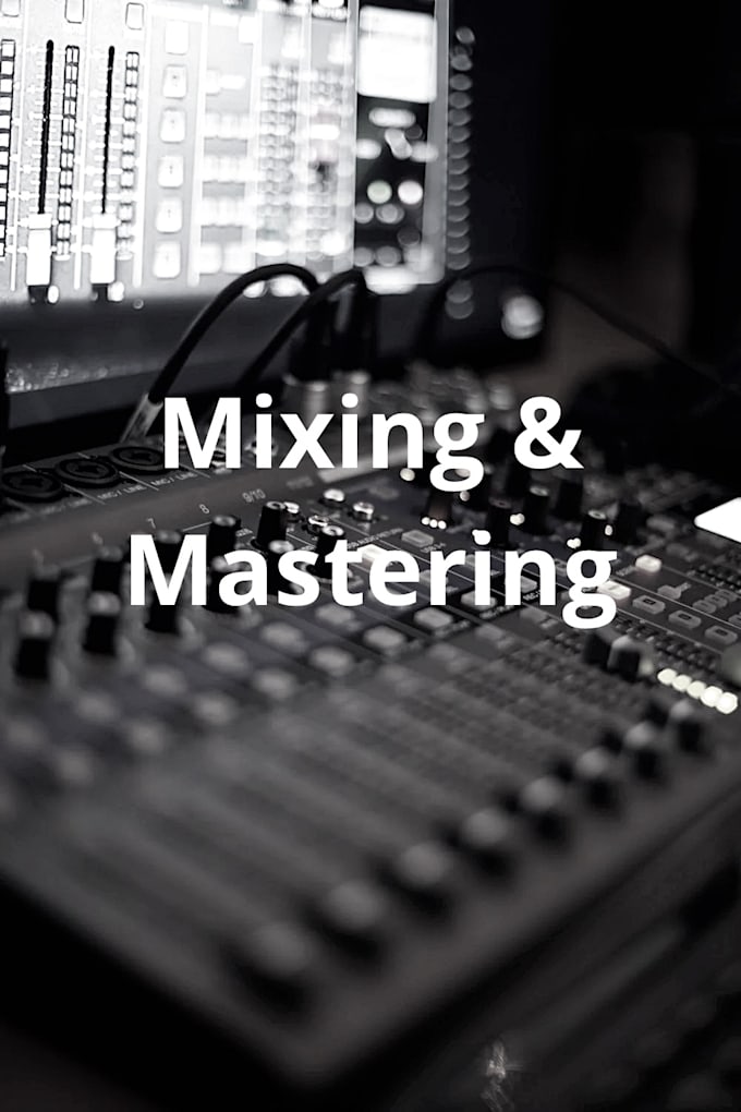 Be your professional mixing and mastering engineer by Misigaromedia