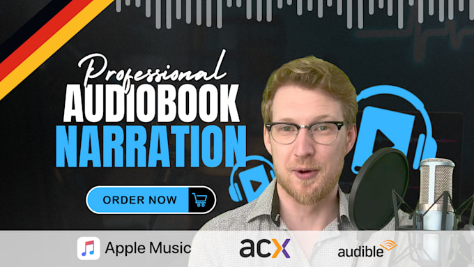 produce your german audiobook in high quality