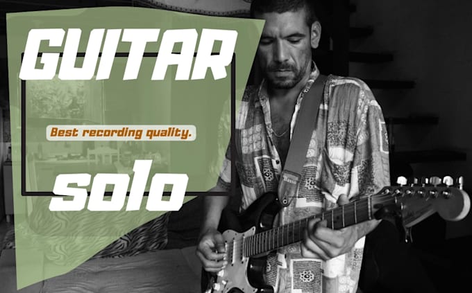 record guitar tracks for your song