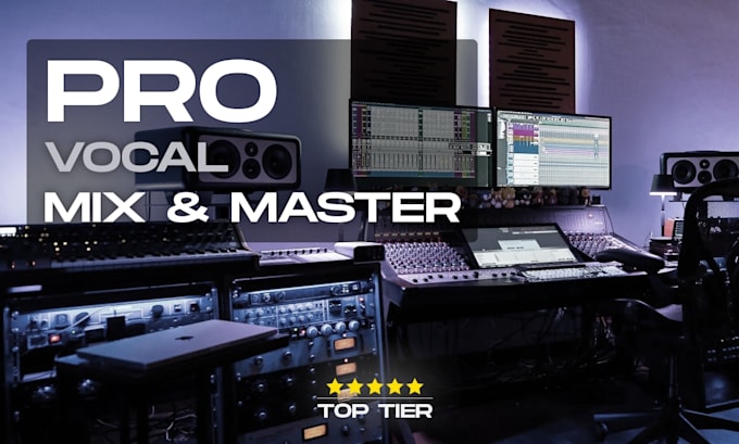pro mix and master vocals to the industry standards
