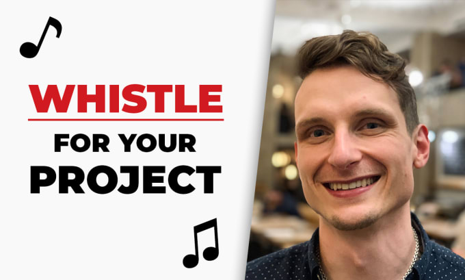record a professional sounding whistle