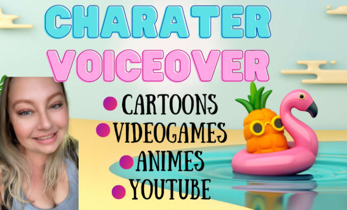 Be your american female actor for cartoon voice overs video games and ...