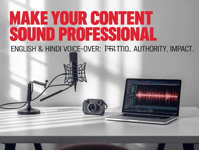 be your hindi voice over artist
