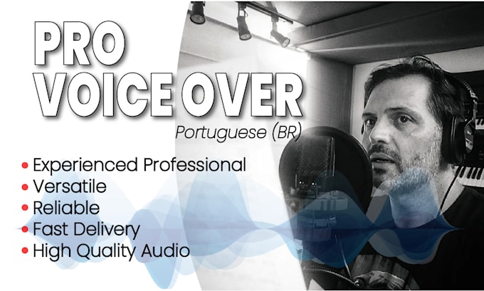 deliver the best professional portuguese voice over