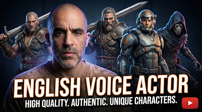 be your authentic and unique voice actor