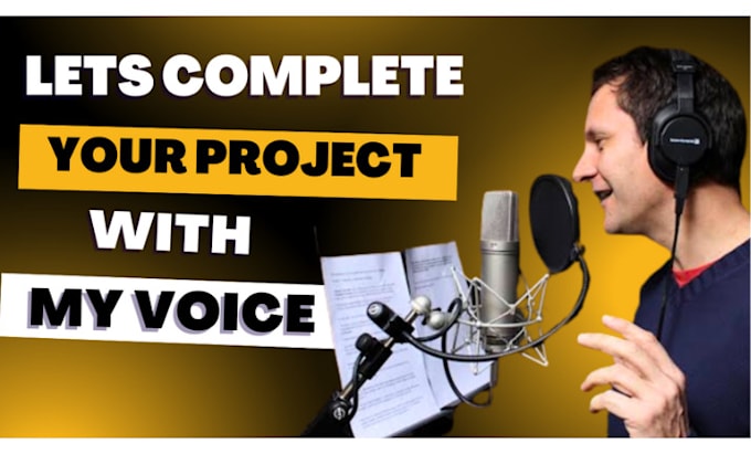 Professional Voice Over Script Do professional voice over to your script by Arbaazkhanoffic | Fiverr