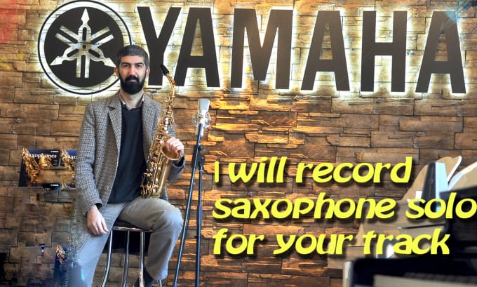 record saxophone solo for your track