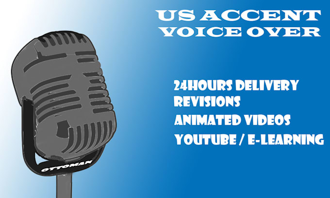 record a professional male voice in american accent using ai