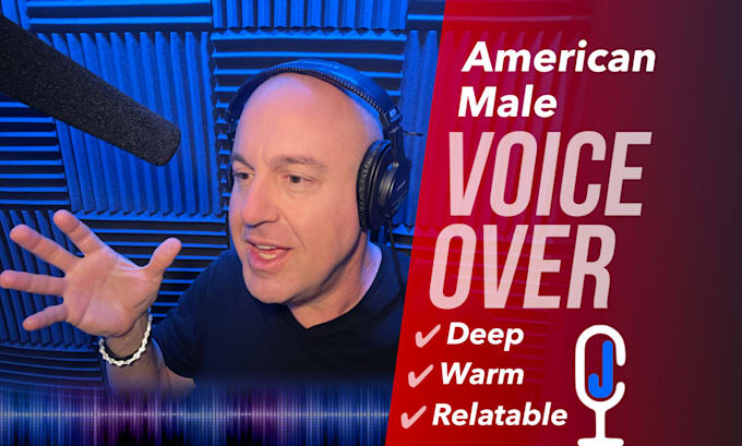 voice over lll confident lll male lll gritty lll gets attention