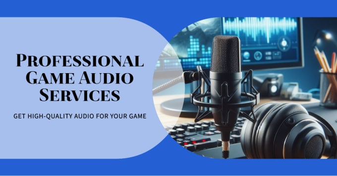 create high quality sound effects for your video game