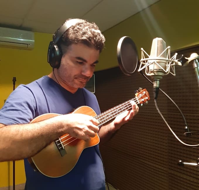 record a ukulele track for your song or project