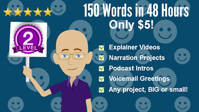 be your american male voice over narration fast