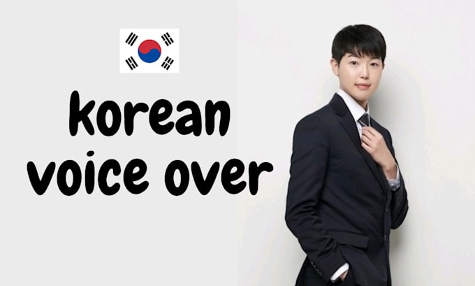 provide native korean voiceover