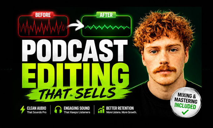 edit and mix your podcast episodes professionally