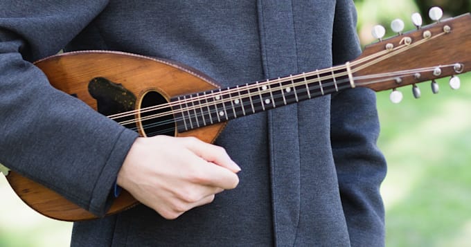 record a cool mandolin for your track