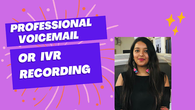 record voicemail, IVR voice over greeting, today