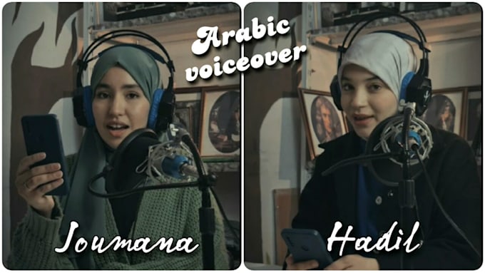 record arabic female voiceover