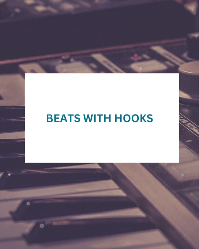 give you a rap beat with a hook