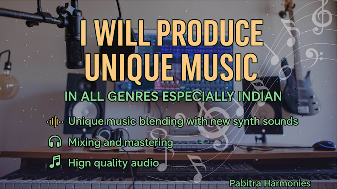 compose and produce pro quality music with fast delivery