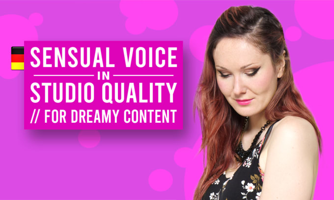 create a soft and dreamy german voice over