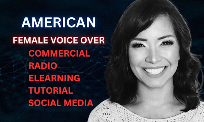 be your north american female voice over narrator