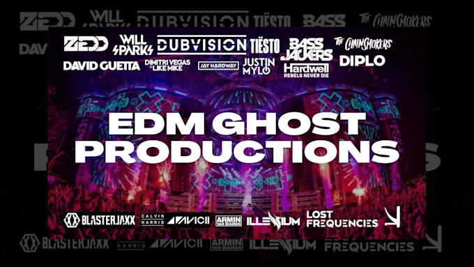 be your pro edm ghost producer